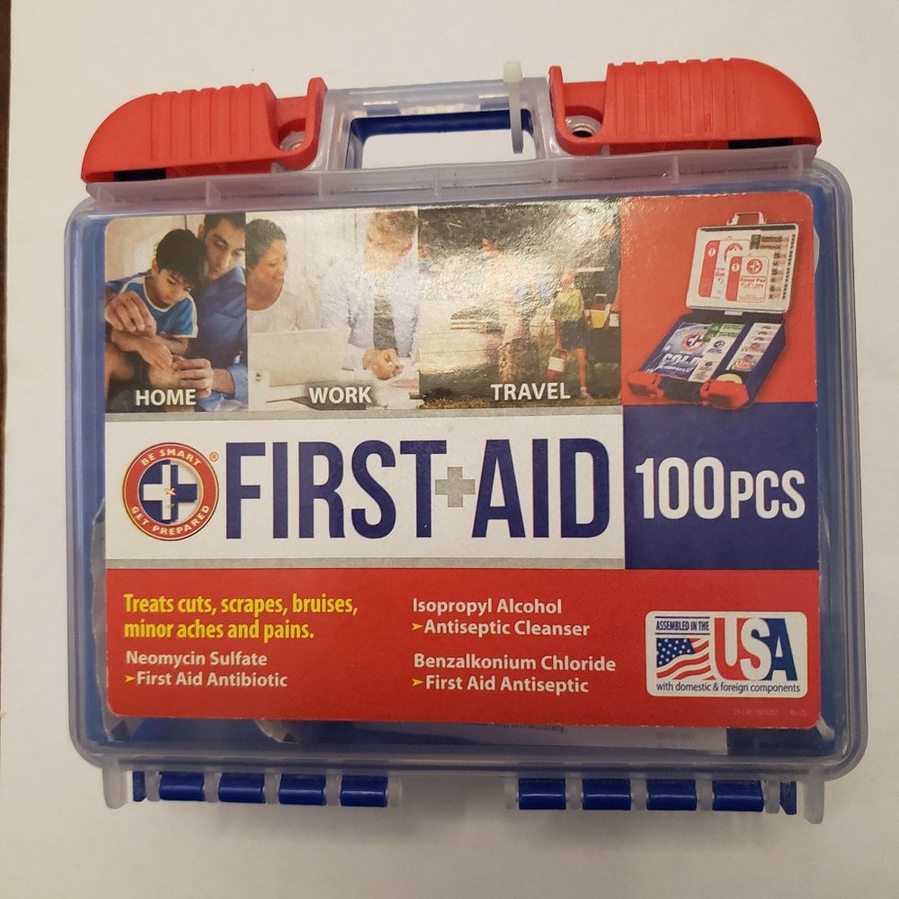 100 Piece First Aid Kit
